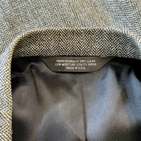 EVAN-PICONE, MENS LIGHTWEIGHT, SPORT JACKET IN BROWN, GREY & BLUE TWEED. - Picture 8 of 9